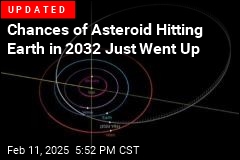 Asteroid Has 1.3% Chance of Hitting Earth in 2032