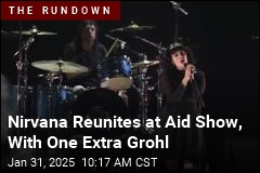 Nirvana Reunites at Aid Show, With One Extra Grohl