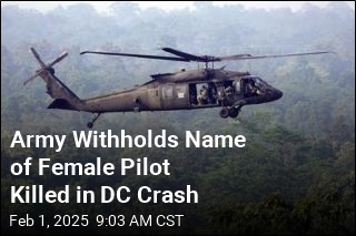 Army Withholds Name of Pilot Killed in DC Crash