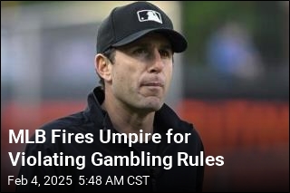 MLB Fires Umpire for Violating Gambling Rules