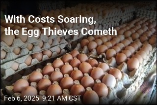 Someone Just Stole $40K Worth of Eggs