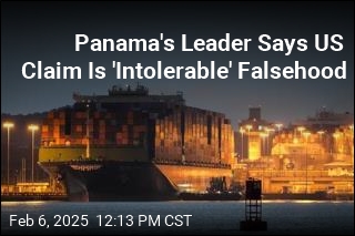 Panama&#39;s Leader Says US Claim Is &#39;Intolerable&#39; Falsehood