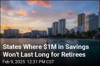 States Where $1M in Savings Lasts Longest for Retirees