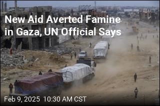 For Now, UN Says, Aid Has Averted Famine in Gaza