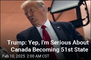 Trump: Yep, I&#39;m Serious About Canada Becoming 51st State