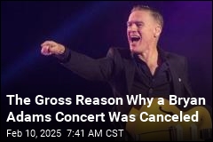 Fatberg Washes Out a Bryan Adams Show