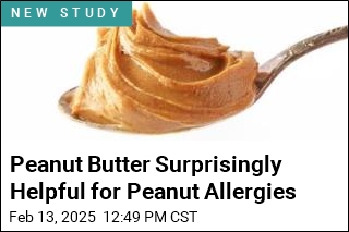 Peanut Butter Surprisingly Helpful for Peanut Allergies