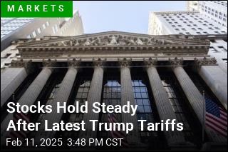 Stocks Hold Steady After Latest Trump Tariffs