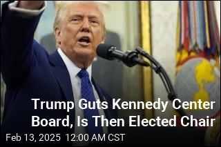 Trump Guts Kennedy Center Board, Is Then Elected Chair