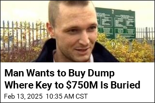 He Wants to Buy Dump Where Key to Bitcoin Fortune Is Buried