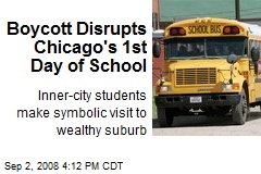 Boycott Disrupts Chicago's 1st Day of School