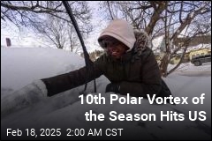 Polar Vortex Grips Middle of US