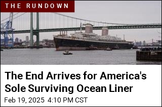 The Storied SS United States Begins Its Final Journey