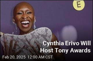 Cynthia Erivo to Host Tony Awards