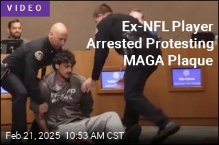 Ex-NFL Player Arrested in MAGA Protest