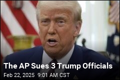 The AP Sues 3 Trump Staffers Over Freedom of Speech