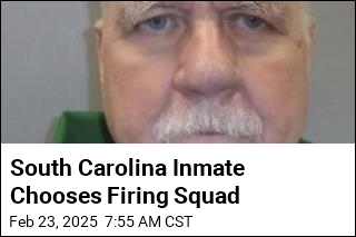 South Carolina Inmate Chooses Firing Squad