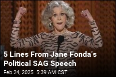 Jane Fonda Defines &#39;Woke&#39; in Her SAG Speech