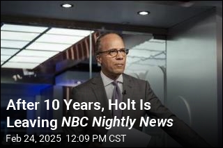 After 10 Years, Holt Is Leaving NBC Nightly News