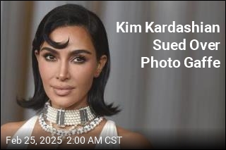 Kim Kardashian Sued Over Photo Gaffe