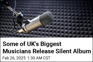 1K Artists in UK Release Silent Album to Protest AI