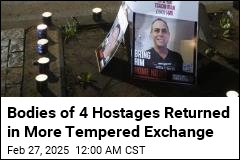 Bodies of 4 Hostages Returned in More Muted Exchange