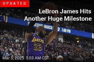 LeBron James Is 1 Point Away From 50K Milestone