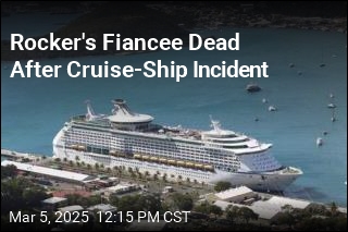 Rocker&#39;s Fiancee Goes Overboard on &#39;80s Cruise