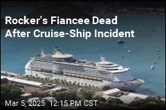 Rocker&#39;s Fiancee Goes Overboard on &#39;80s Cruise