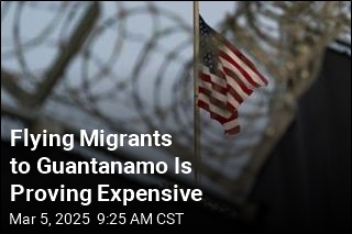 Flying Migrants to Guantanamo Is Proving Expensive