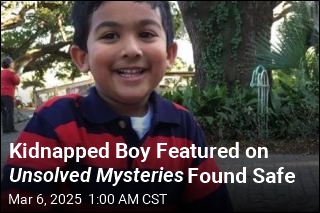 Kidnapped Boy Featured on Unsolved Mysteries Found Safe