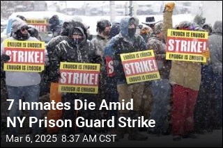 7 Inmates Die Amid NY Prison Guard Strike