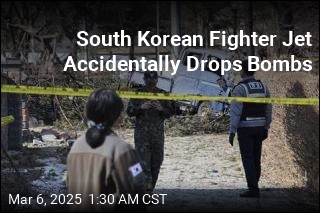 South Korean Fighter Jet Accidentally Drops Bombs