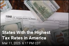 States With the Highest Tax Rates in America