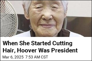 When She Started Cutting Hair, Hoover Was President