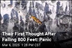 Their First Thought After Falling 800 Feet: Panic