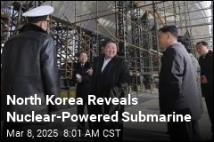 North Korea Reveals Nuclear-Powered Submarine