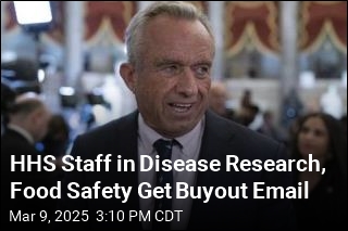 HHS Staff in Disease Research, Food Safety Get Buyout Email