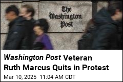 Veteran Washington Post Columnist Ruth Marcus Resigns