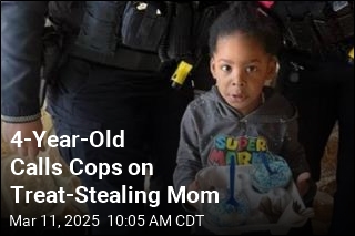 4-Year-Old Calls Cops on Treat-Stealing Mom