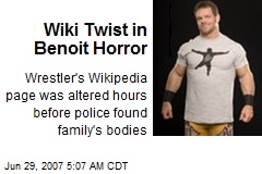 Wiki Twist in Benoit Horror