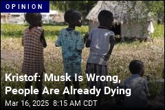 Kristof: Musk Is Wrong, People Are Already Dying