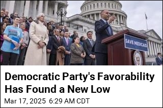 Democratic Party&#39;s Favorability Hits Record Low in 2 Polls