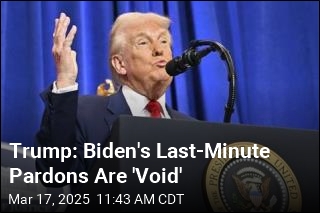 Trump Claims Biden Pardons Are &#39;Void&#39;