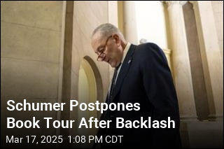 Schumer Postpones Book Tour After Backlash