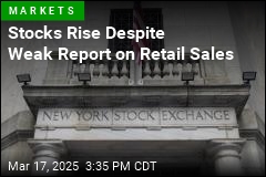 Stocks Rise Despite Weak Report on Retail Sales