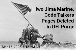 Webpage on Iwo Jima Marine Deleted in DEI Purge