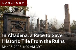 In Altadena, a Race to Save Historic Tile After Wildfires