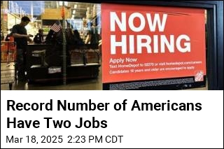 Record Number of Americans Have Two Jobs