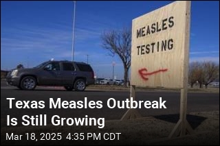 Texas Measles Count Almost as High as US Total for 2024